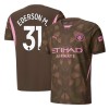 Maglia da Calcio Portiere Manchester City Ederson 31 Casa 2024-25 per Uomo